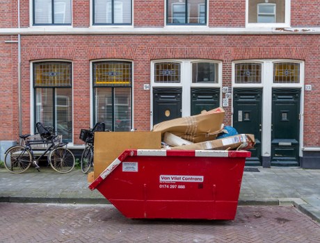 Business waste removal truck in Westham